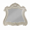 Bowe Dresser Mirror | 47x51 | Wood Scalloped Edges and Beveled Glass BM333879