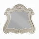 Bowe Dresser Mirror | 47x51 | Wood Scalloped Edges and Beveled Glass