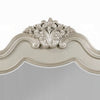 Bowe Dresser Mirror | 47x51 | Wood Scalloped Edges and Beveled Glass BM333879