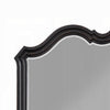 Chery Dresser Mirror | 39x46 Beveled Edges and Classic Black Wood BM333880