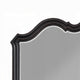 Chery Dresser Mirror | 39x46 Beveled Edges and Classic Black Wood BM333880