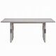 Mori Dining Table | 72" Rectangular Top w Panel Legs | Natural Gray