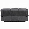 Hesy Power Motion Recliner Sofa w Drop Down Table | Dark Gray 85’’ BM333920