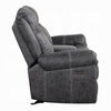 Hesy Power Motion Recliner Loveseat w Console | Dark Gray 75’’ BM333921