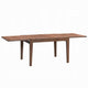 Mea Dining Table | 47-94" Expandable Top | Scandinavian Walnut Brown