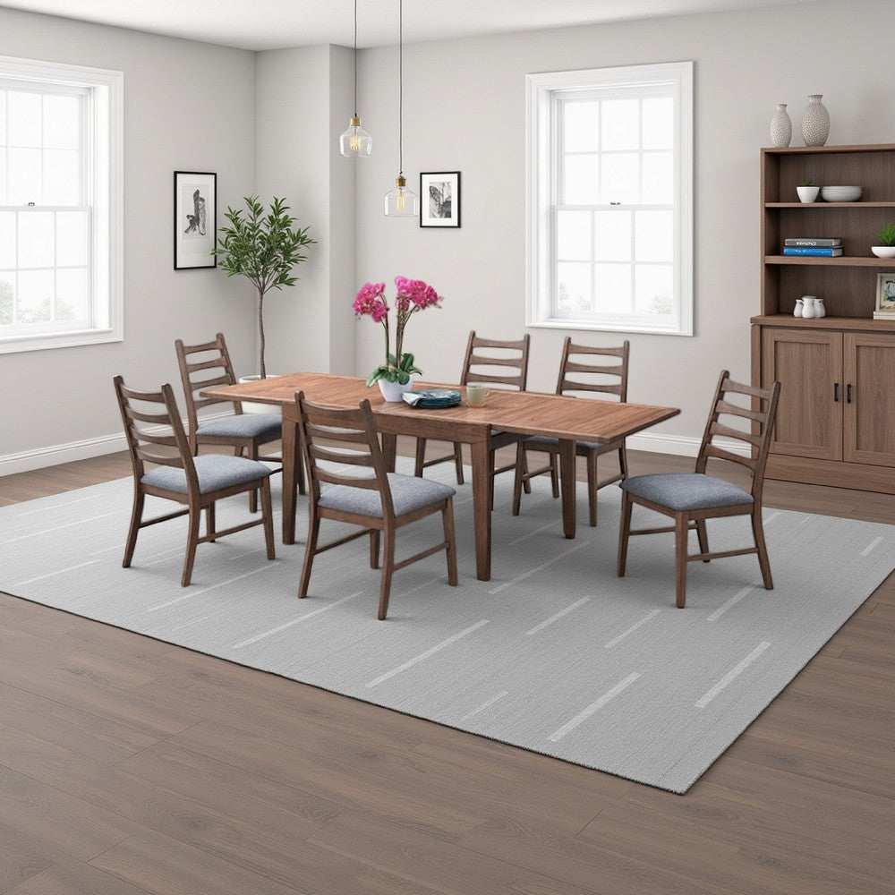 Mea Dining Table | 47-94" Expandable Top | Scandinavian Walnut Brown