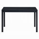 Frey Dining Table | 47" Rectangular Top | Scandinavian Black Wood