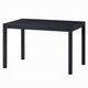 Frey Dining Table | 47’’ Rectangular Top | Scandinavian Black Wood BM333927