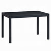 Frey Dining Table | 47" Rectangular Top | Scandinavian Black Wood