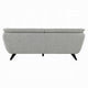 Naeli Sofa | Rounded Back | Light Gray Boucle | 86’’ Solid Pine Wood BM333936