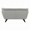 Naeli Loveseat | Rounded Light Gray Boucle | 65’’ Solid Pine Wood BM333937