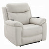 Cheru Power Motion Lift Recliner Chair with Heated Massage | Ivory