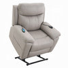 Cheru Power Motion Lift Recliner Chair with Heated Massage | Gray BM333942
