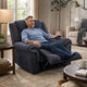 Seru Power Motion Lift Recliner Chair | Heated Massage | Dark Gray