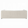 Kami Sofa | Slim Minimalist Pillow Armrests | Modern Ivory Linen 89’’ BM333950