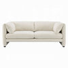 Kami Loveseat | Slim Pillow Armrests | Modern Soft Ivory Linen | 76’’ BM333951