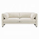 Kami Loveseat | Slim Pillow Armrests | Modern Soft Ivory Linen | 76’’ BM333951