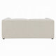 Kami Loveseat | Slim Pillow Armrests | Modern Soft Ivory Linen | 76’’ BM333951