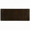 Aren Extendable Dining Table | Double Pedestal | Brown White | 78-96"