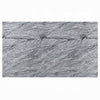 Aline Dining Table with Faux Stone Top | U-Shaped Base | Black 70"