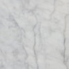 Kacie Round Dining Table | Pedestal Base | Light Gray Faux Stone 47"