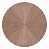 Koen Round Dining Table | Scandinavian Style | Walnut Brown Wood 47"