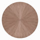 Koen Round Dining Table | Scandinavian Style | Walnut Brown Wood 47"