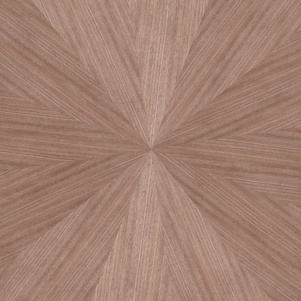 Koen Round Dining Table | Scandinavian Style | Walnut Brown Wood 47’’ BM334011