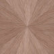 Koen Round Dining Table | Scandinavian Style | Walnut Brown Wood 47"