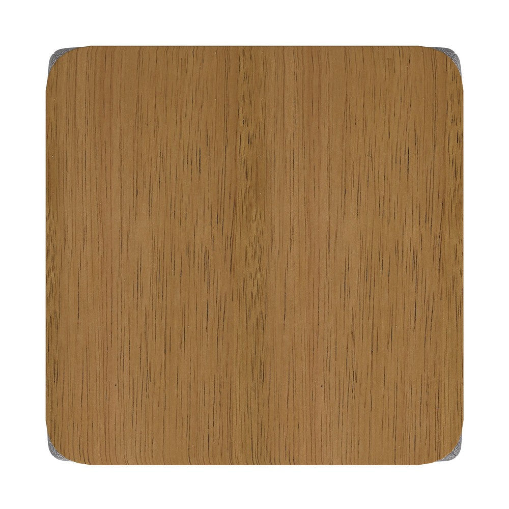 Mody Storage Ottoman | Gray Stripe Fabric | 19’’ Brown Wood Lift Top BM334036