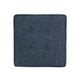 Hery Storage Ottoman | 18’’ Square Tray Top | Navy Blue Woven Fabric BM334051