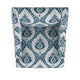 Yolu Accent Chair | Ikat Medallion Print | Blue and White Polyester BM334106