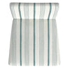 Pior Counter Stool Chair | Blue and White Stripe | Brown Wood Legs BM334129