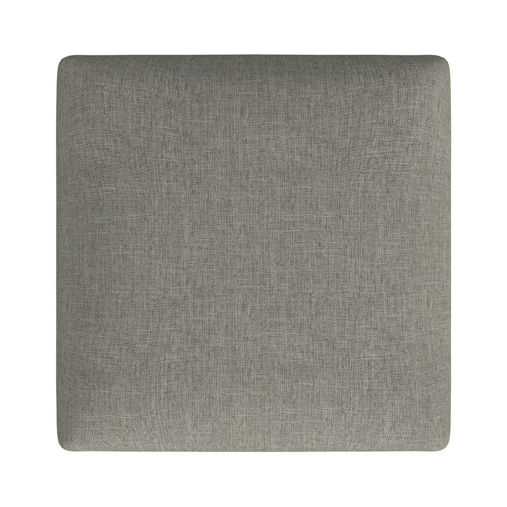 Mola Backless Counter Height Stool | Gray Polyester | Walnut Brown BM334136