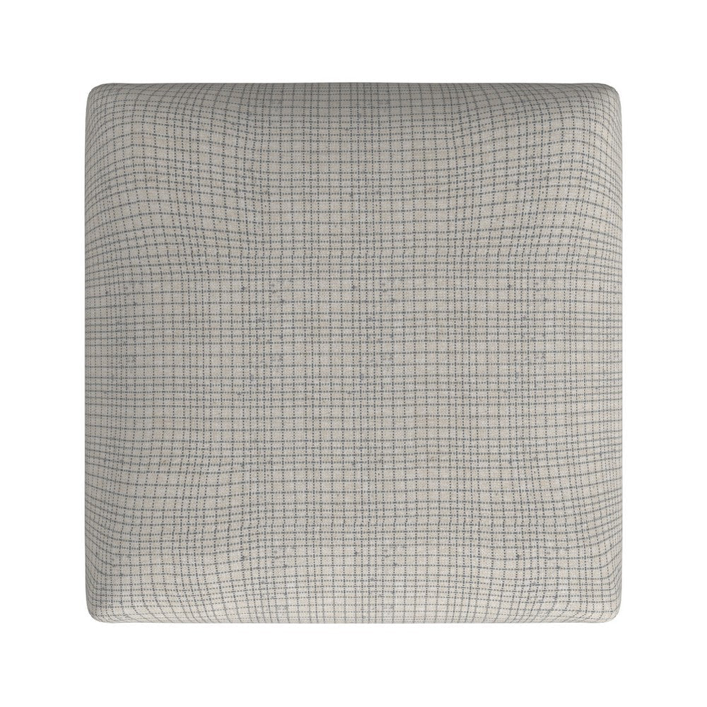 Mola Backless Counter Height Stool | Cream Green Pattern | Honey Brown BM334138