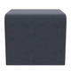 Ari Ottoman Footstool | Arc Shape with Steel Blue Velvet | 22’’