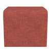 Ari Ottoman Footstool | Arc Shape with Rich Pink Chenille | 22’’ BM334180