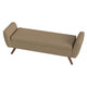 Rae Storage Bench Ottoman with Arms | Light Brown Boucle | 60"