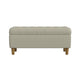 Sol Storage Bench Ottoman | Tan Beige Velvet | Brown | 40"