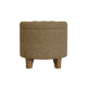 Wes Round Storage Ottoman | Mocha Brown Velvet | Hardwood | 19’’ BM334226