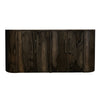 Eray Sideboard Buffet Cabinet Console | 4 Doors | Black Mango Wood BM334238
