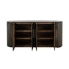 Eray Sideboard Buffet Cabinet Console | 4 Doors | Black Mango Wood BM334238