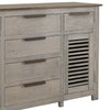 Boney Sideboard Buffet Console | 6 Drawers 2 Doors | Cream Brown 69’’ BM334254