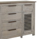 Boney Sideboard Buffet Console | 6 Drawers 2 Doors | Cream Brown 69’’ BM334254