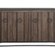 Kianu Sideboard Console Buffet | 4 Doors | Brown Plank Style | 59’’ BM334263