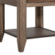 Tacey Side End Table | 1 Drawer 1 Shelf | Rustic Peanut Brown | 23’’ BM334269