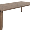 Tacey Dining Table | Rustic Peanut Brown Mango Wood Rectangular 79’’ BM334272