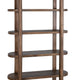 Eray Bookcase | 4 Shelves | Almond Barrel Brown Mango Wood | 71’’