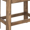 Eray Counter Stool | Almond | Barrel Brown | Olive Green Faux Leather BM334291