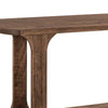 Eray Sofa Console Table | 1 Shelf | Almond Barrel Brown Wood | 59’’ BM334296